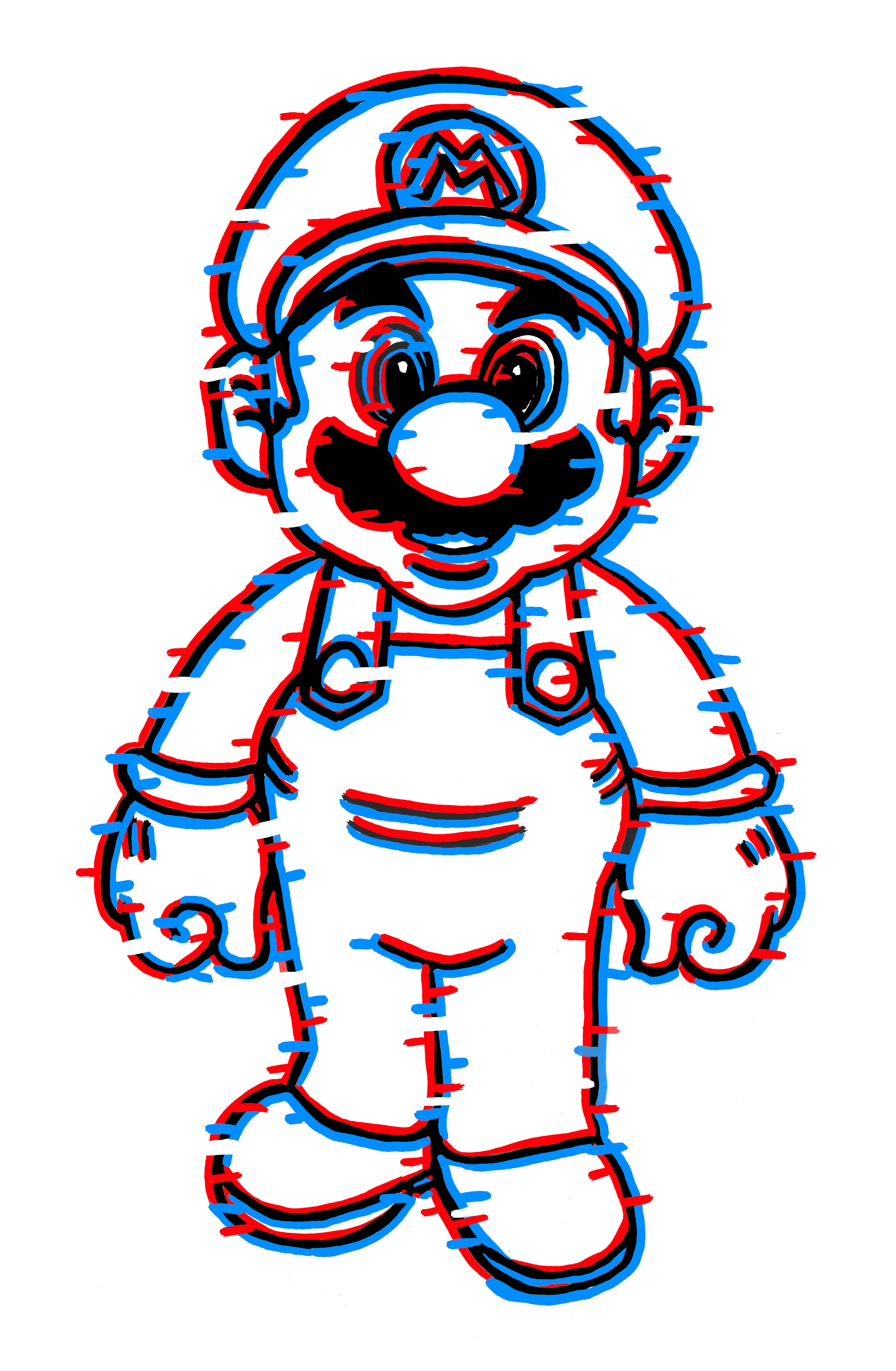 Mario effet 3D