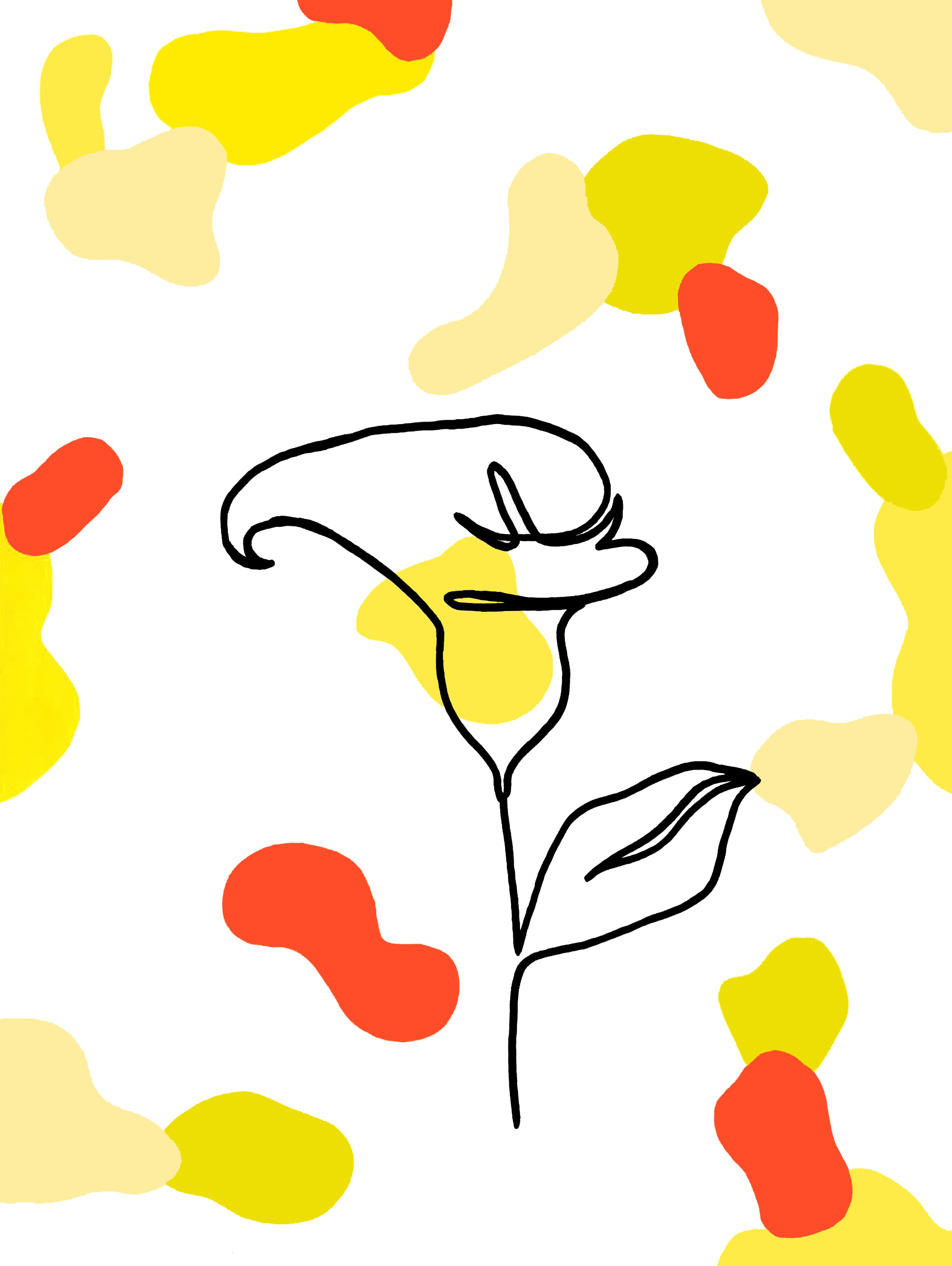 One line - Fleur
