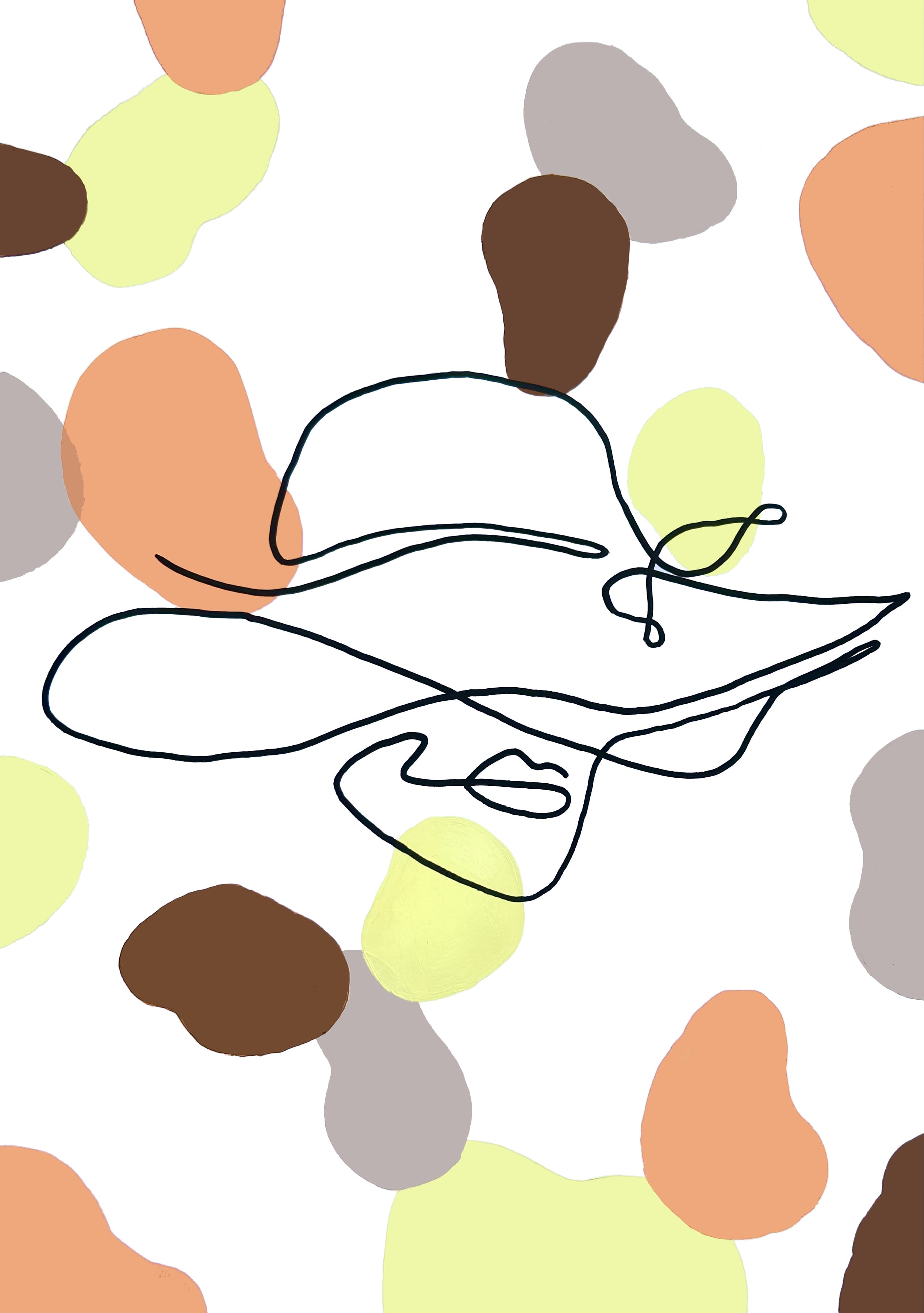 One line - chapeau
